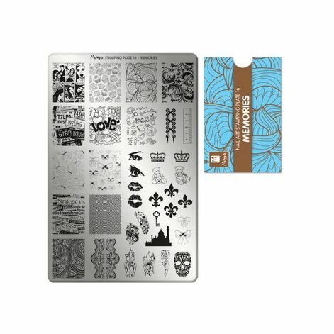 Moyra Nail Art Stamping Plate